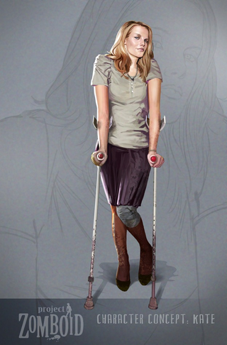 Illustration for article titled Project Zomboid's Concept Art Also Blows Up Aircraft Carriers